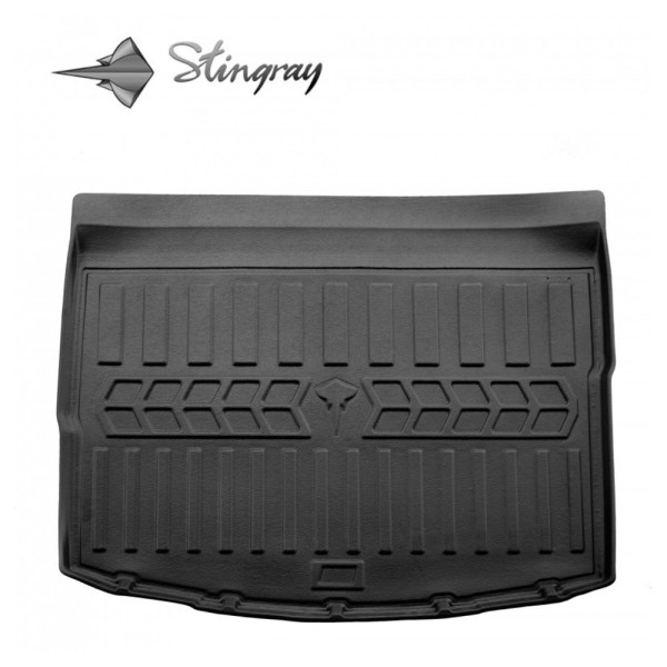 Guminis bagažinės 3D kilimėlis TOYOTA Auris E180 2012-2019m. (hatchback) / 6022261 / paaukštintais kraštais
