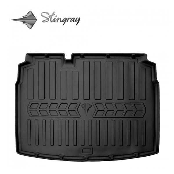 Guminis bagažinės 3D kilimėlis VOLKSWAGEN Golf VI 2008-2012m. (hatchback, lower boot) / 6024411 / paaukštintais kraštais