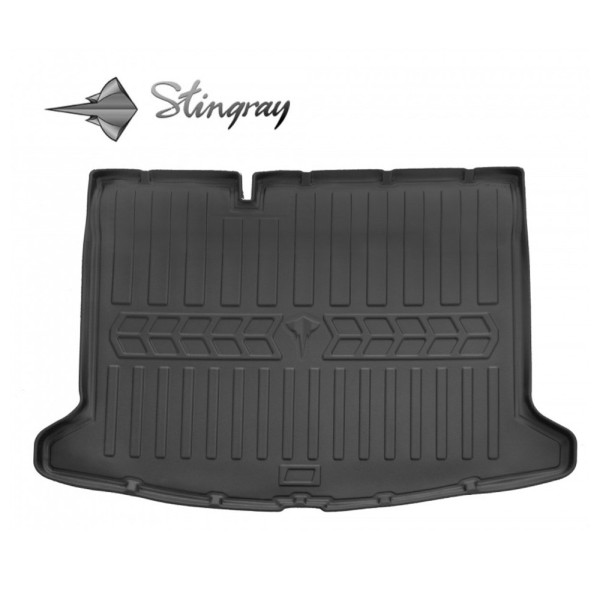 Guminis bagažinės 3D kilimėlis VOLKSWAGEN ID.3 nuo 2020m. (not adjustable floor) / 6024281 / paaukštintais kraštais