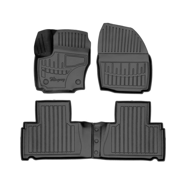 Guminiai kilimėliai Ford S-Max 2011-2014m. (round clips)
