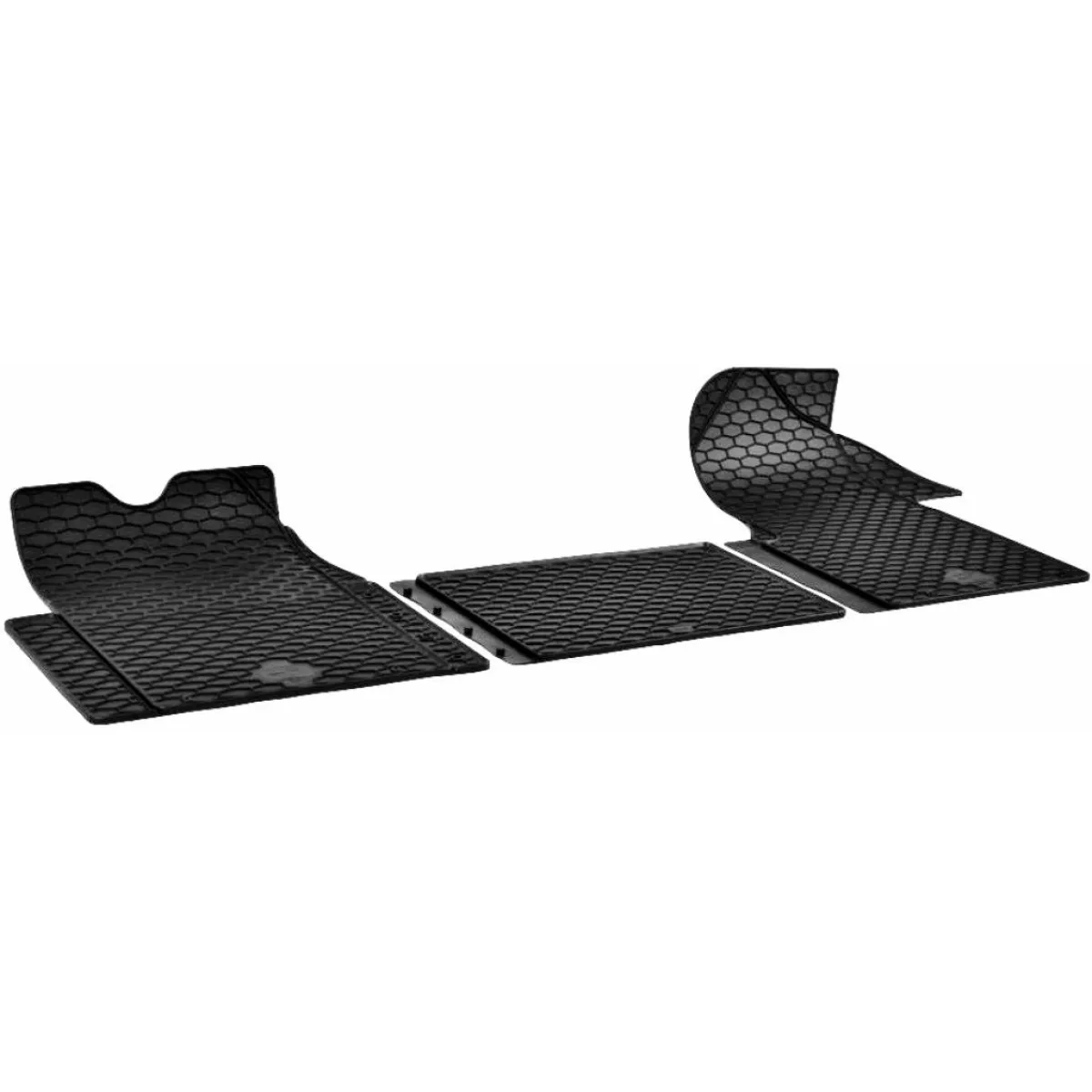 Guminiai kilimėliai Nissan INTERSTAR (nuo 2022m.), 3pc, Guminiai kilimėliai Nissan INTERSTAR (nuo 2022m.), 3pc,