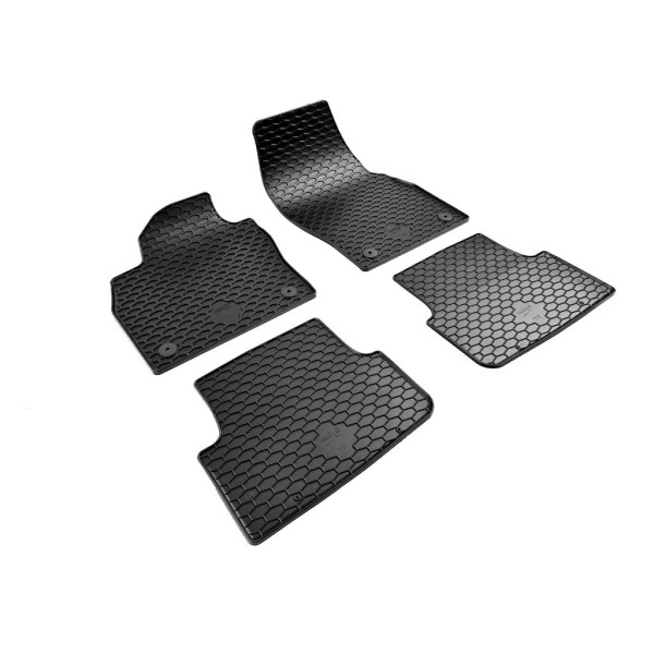 Guminiai kilimėliai Seat IBIZA (nuo 2021m.) Facelift, 4 vnt / 222905 / juoda