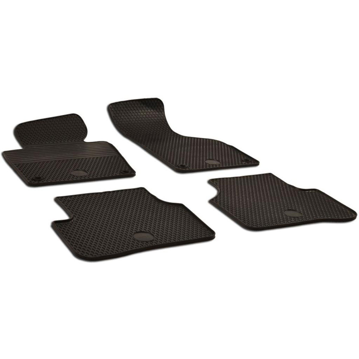 Guminiai kilimėliai Volkswagen Passat B6, B7 2005-2014m., (round clips)