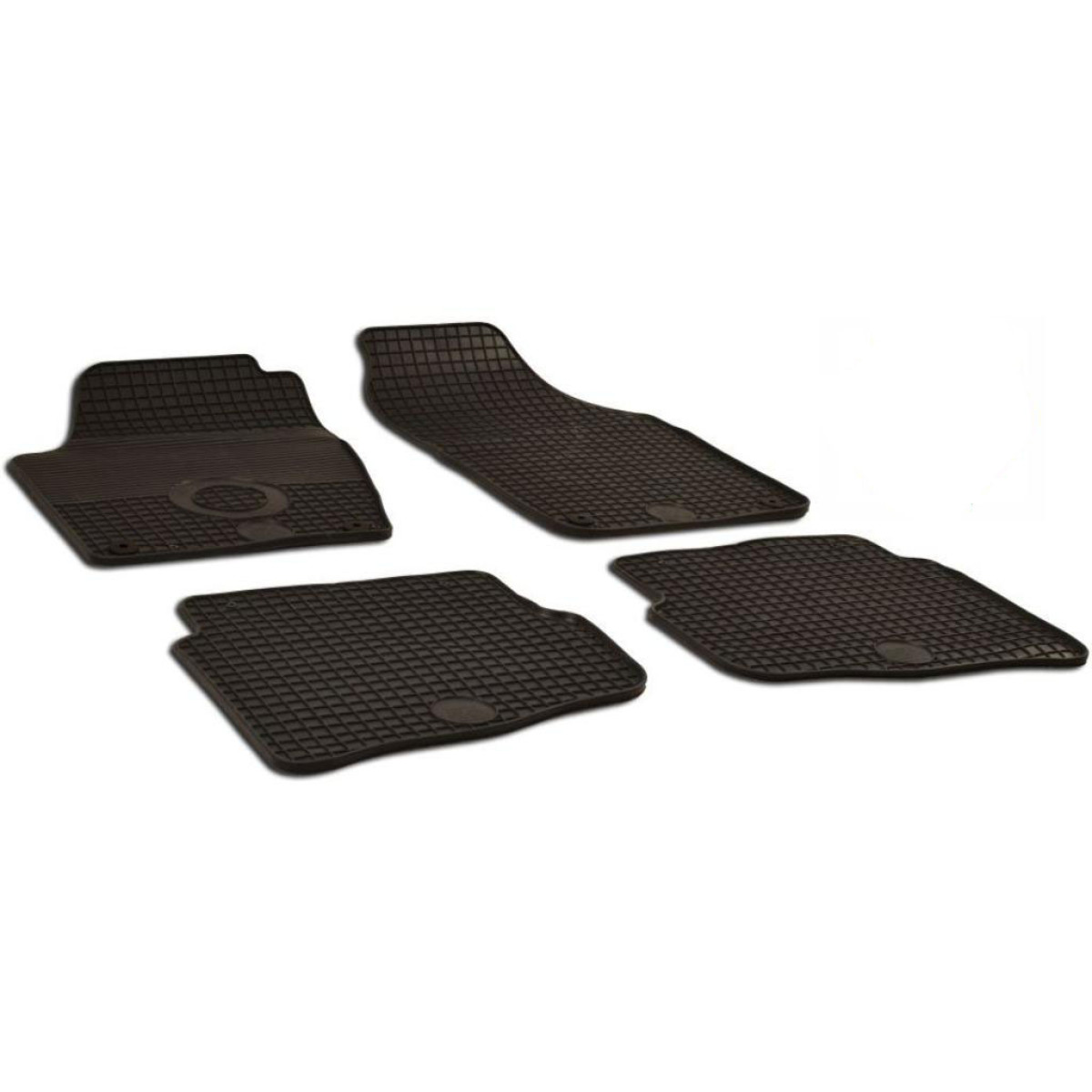 Guminiai kilimėliai Volkswagen Polo (Oval clips) 2001-2009m.,