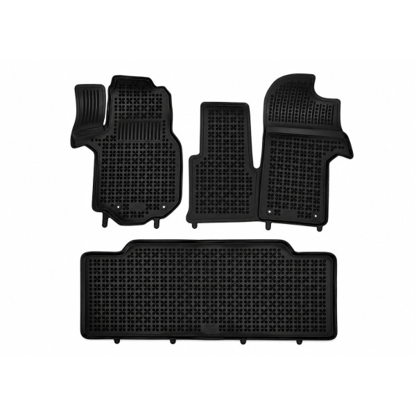 Guminiai kilimėliai Volkswagen Crafter II nuo 2016m. (2 eilės)
