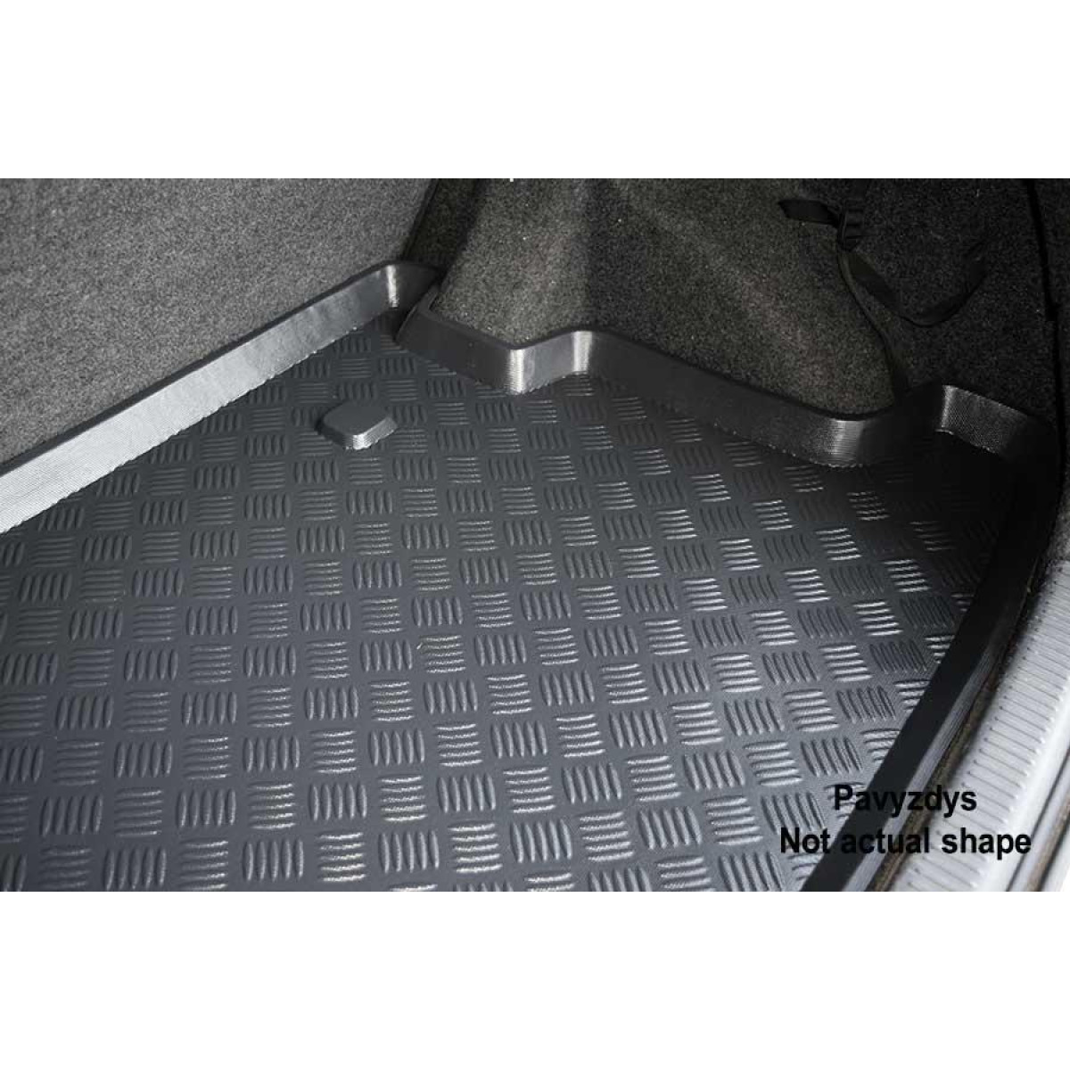 Plastikinis Bagažinės kilimėlis Chevrolet Cruze hečbekas nuo 2011m.