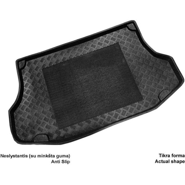 Plastikinis Bagažinės kilimėlis Kia Sorento universalas 5 vietų w grill 2003-2010m.
