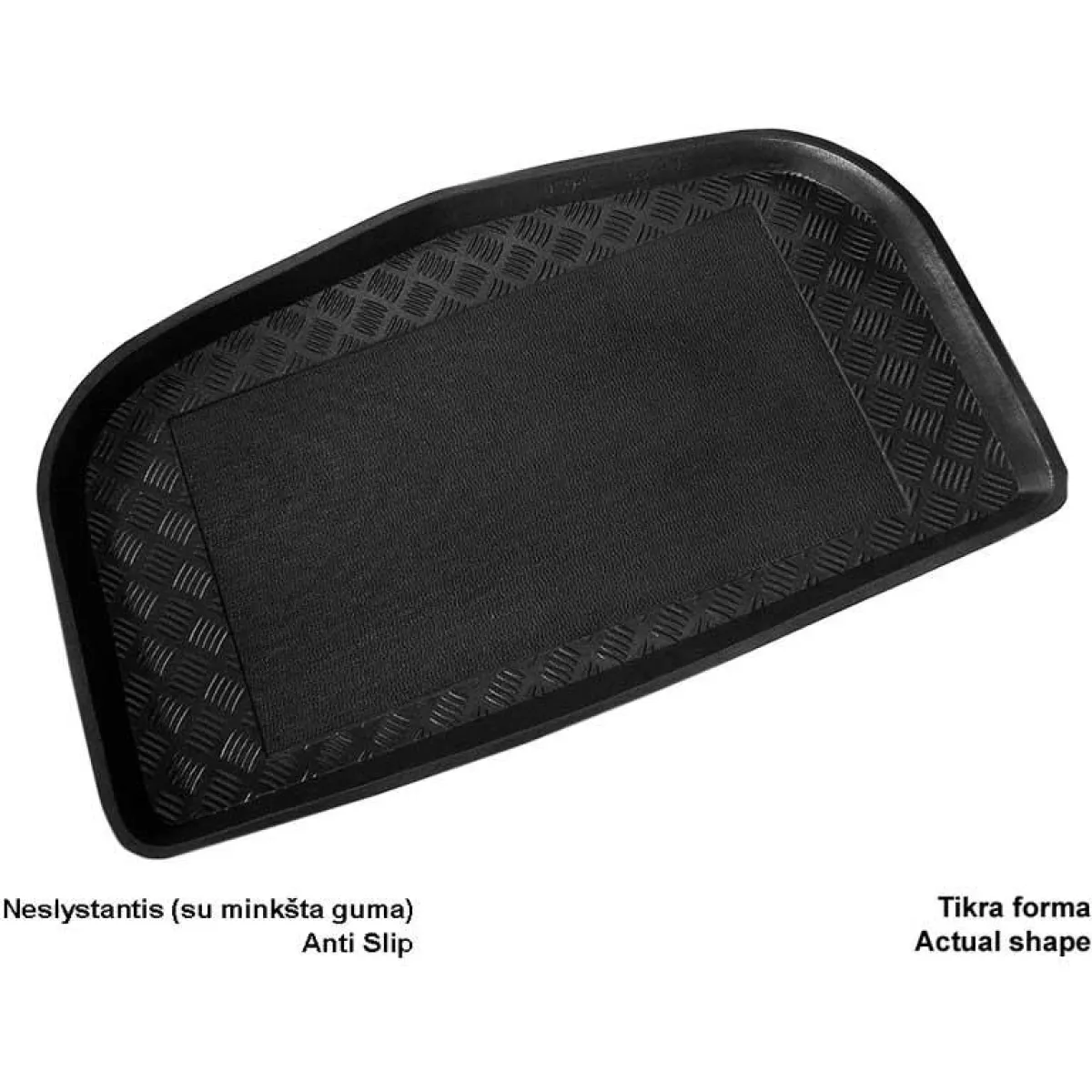 Plastikinis Bagažinės kilimėlis Nissan Cube nuo 2009m. Plastikinis Bagažinės kilimėlis Nissan Cube nuo 2009m.