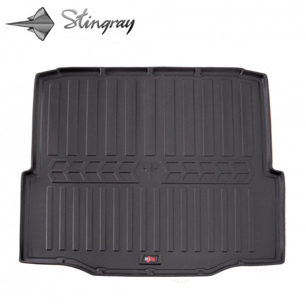 Guminis bagažinės 3D kilimėlis SKODA Superb 3T 2008-2015m. (liftback) / 6020171 / paaukštintais kraštais