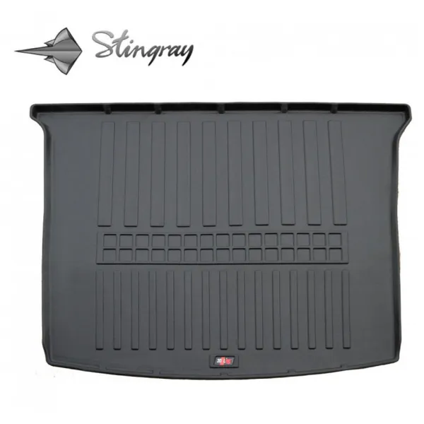 Guminis bagažinės kilimėlis VOLKSWAGEN Caddy III 2K 2003-2020m. (short base, pass.vers., r. sliding door)