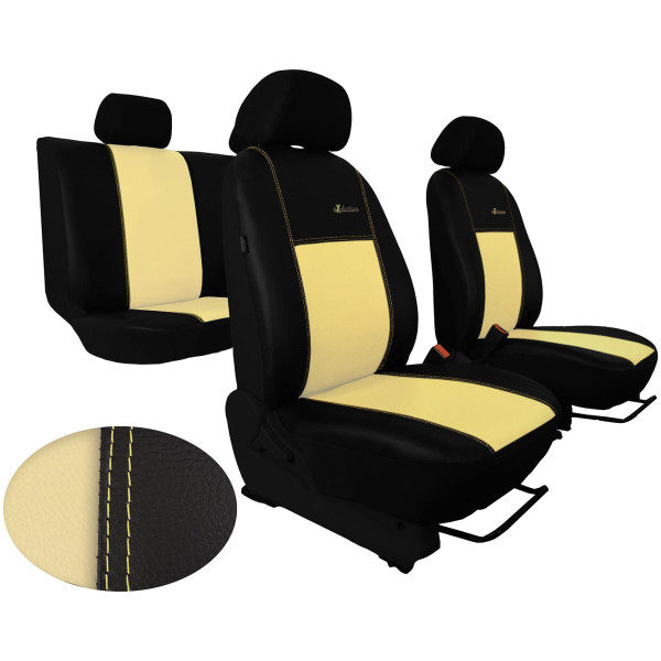 Universalūs automobiliniai EXCLUSIVE sėdynių užvalkalai (eko oda, alcantara) 