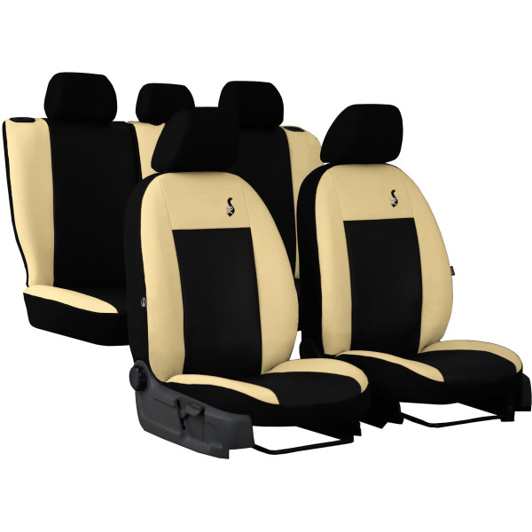 Universalūs automobiliniai ROAD sėdynių užvalkalai (eko oda) 