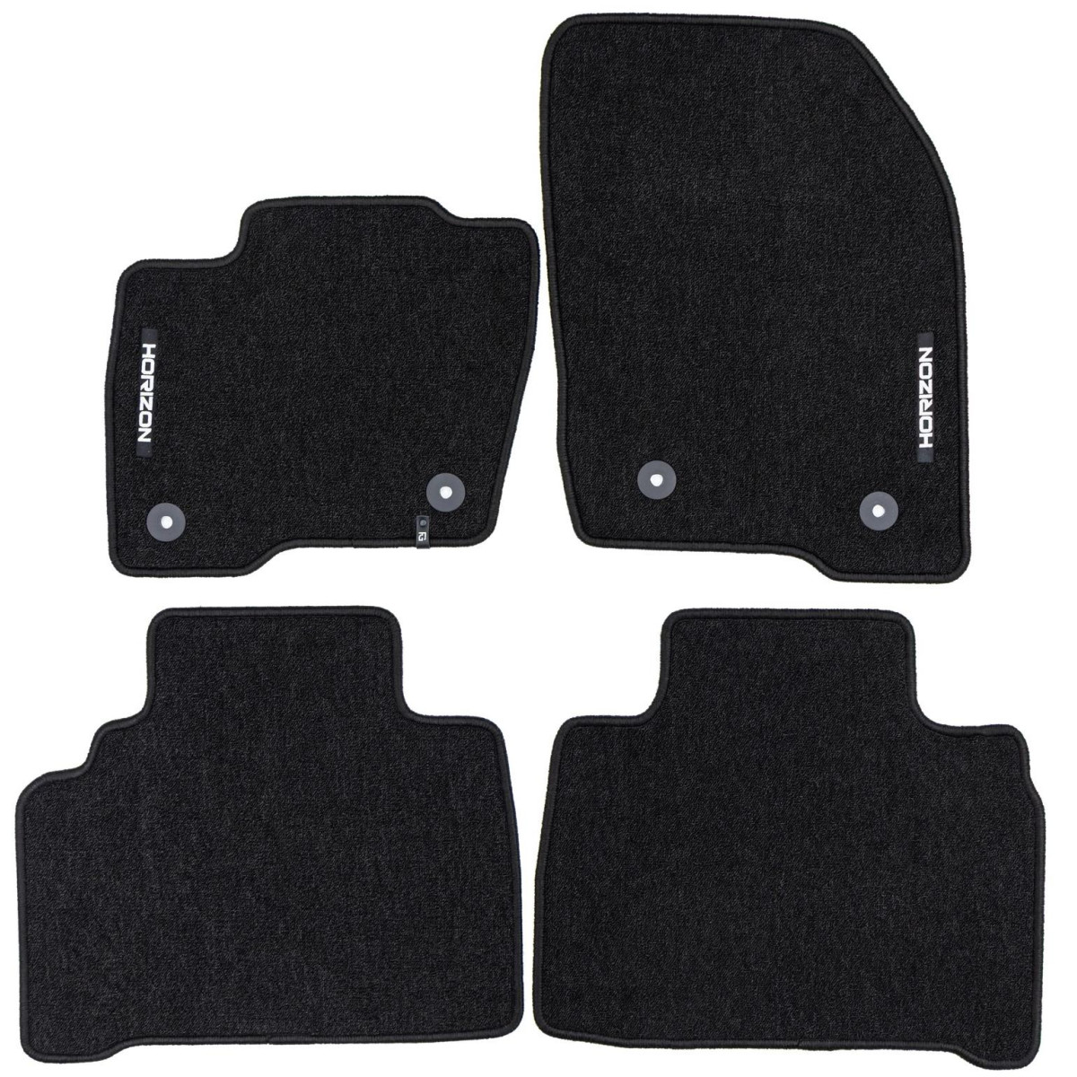 Medžiaginiai kilimėliai HORIZON Ford S-Max II 2014-2023m. (1 eilė, 2 eilė)