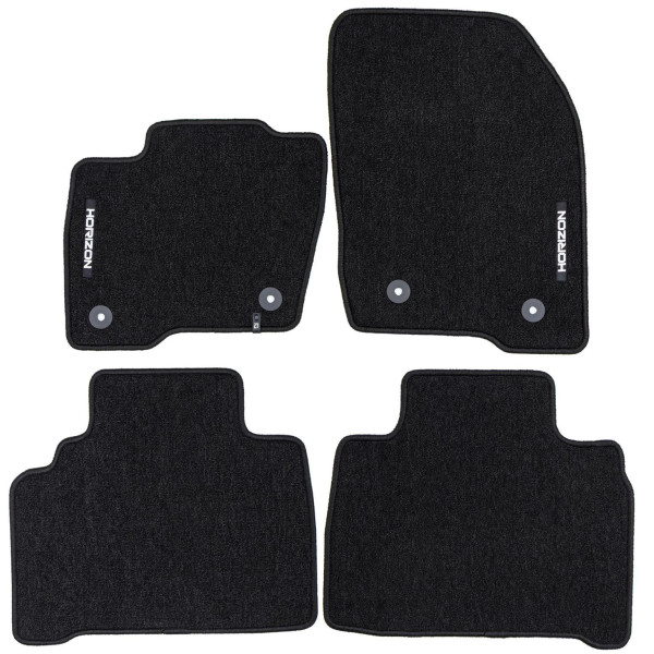 Medžiaginiai kilimėliai HORIZON Ford Galaxy III 2015-2023m. (1 eilė, 2 eilė)