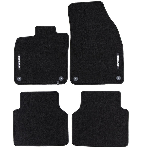 Medžiaginiai kilimėliai HORIZON Skoda Enyaq IV nuo 2020m. Medžiaginiai kilimėliai HORIZON Skoda Enyaq IV nuo 2020m.