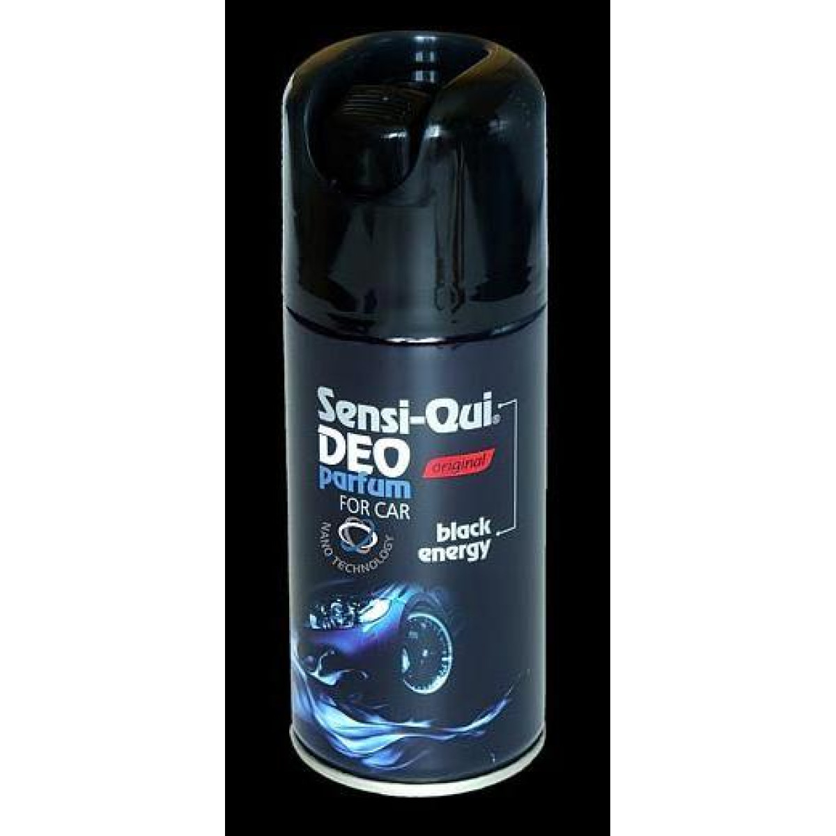 Oro gaiviklis Sensi-QUI DEO Juoda Energy 150ml