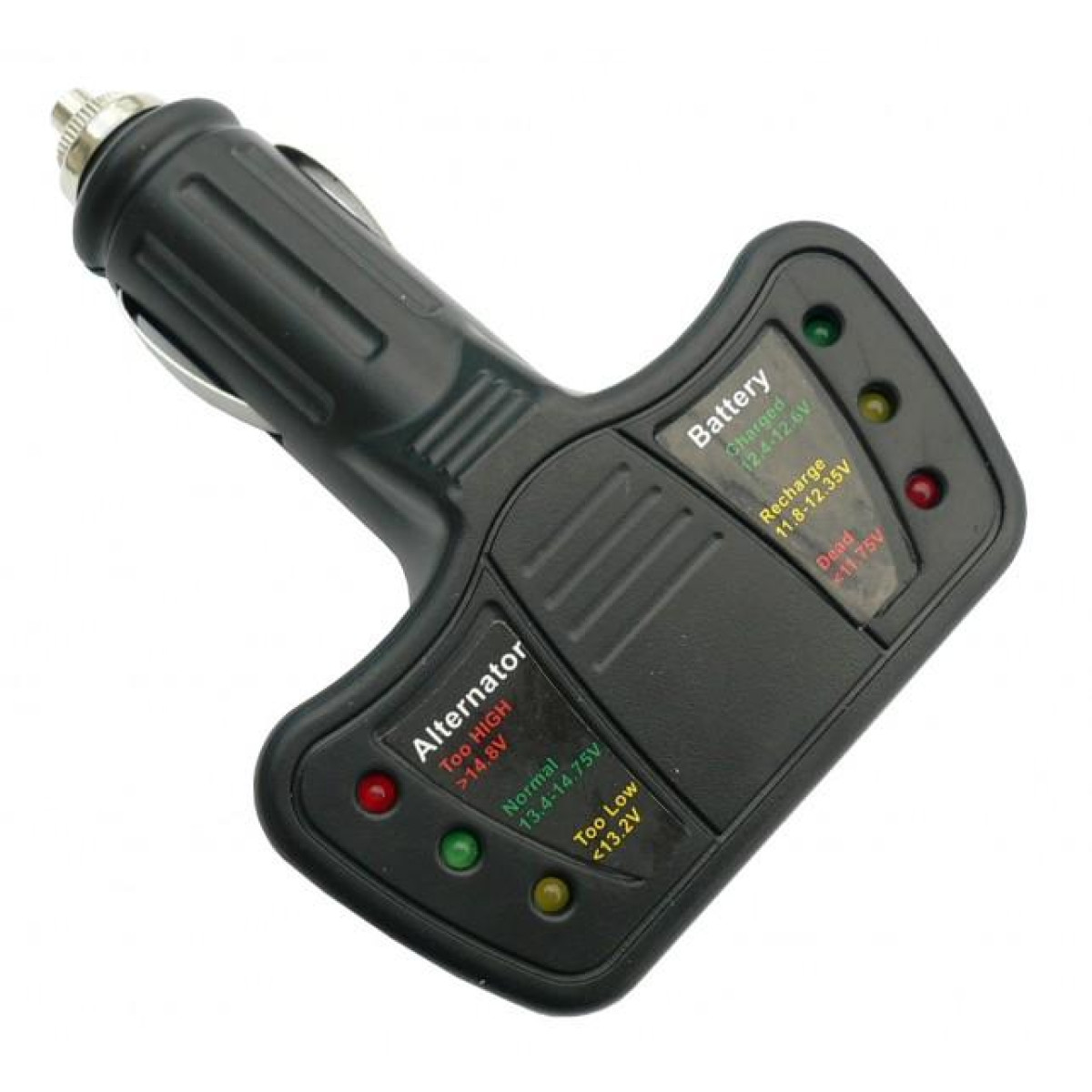 Akumuliatorių elektroninis testeris 12V 61716 Akumuliatorių elektroninis testeris 12V 61716