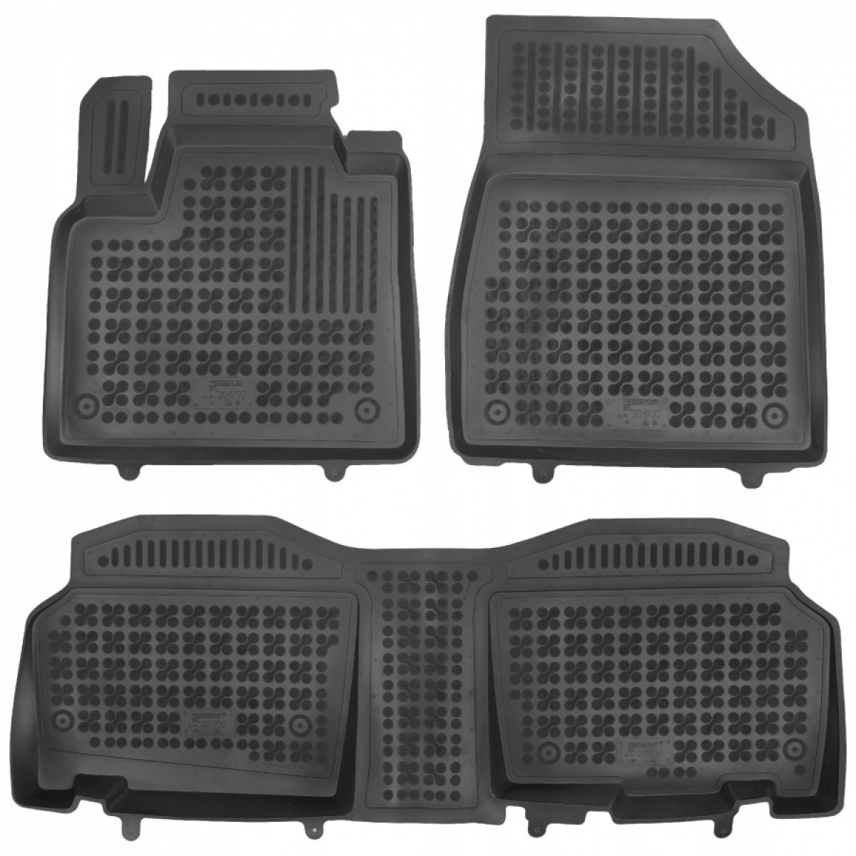 Guminiai kilimėliai Nissan Townstar L1, Station Wagon nuo 2022m. (5 vietų)