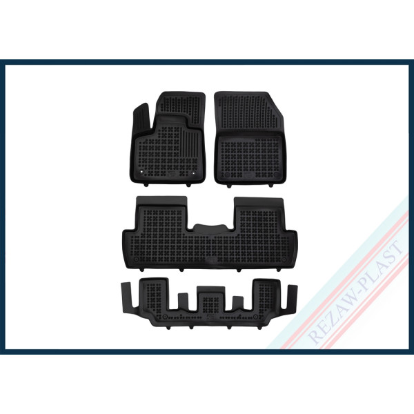 Guminiai kilimėliai Peugeot 5008 II 2017-2024m. (7 vietų)
