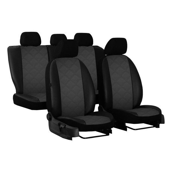 COMFORT sėdynių užvalkalai (eko oda) Opel Vivaro I (6 vietų)