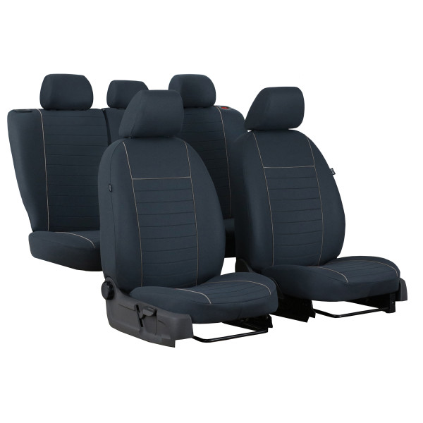 TREND LINE sėdynių užvalkalai (medžiaginiai) Peugeot Partner II (3 vietų)