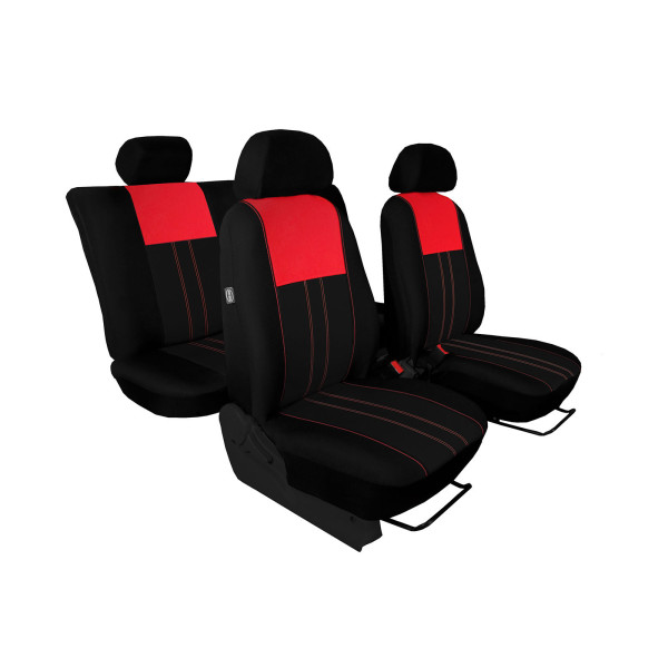 TUNING DUE sėdynių užvalkalai (medžiaginiai) Peugeot Expert I (3 vietų) 2+1