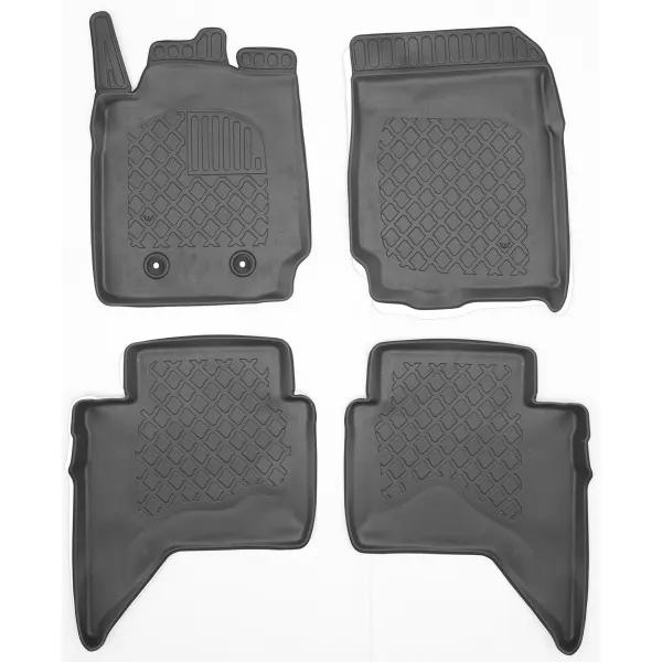 Salono kilimėliai Ford Ranger priekiniai 2011-2015m.