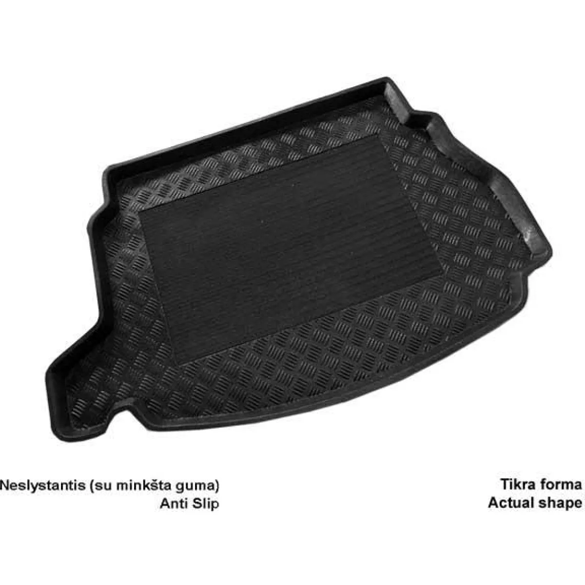 Plastikinis Bagažinės kilimėlis Mazda 323 hečbekas 5d. 1998-2003m. Plastikinis Bagažinės kilimėlis Mazda 323 hečbekas 5d. 1998-2003m.