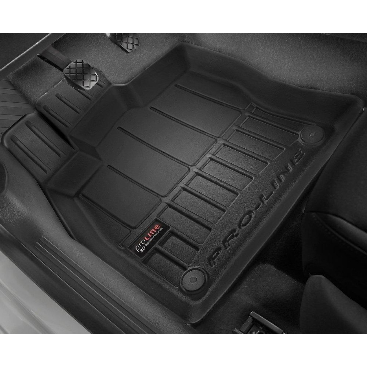 Guminiai kilimėliai Proline BMW X6 (F16) 2014-2019m. / paaukštintais kraštais