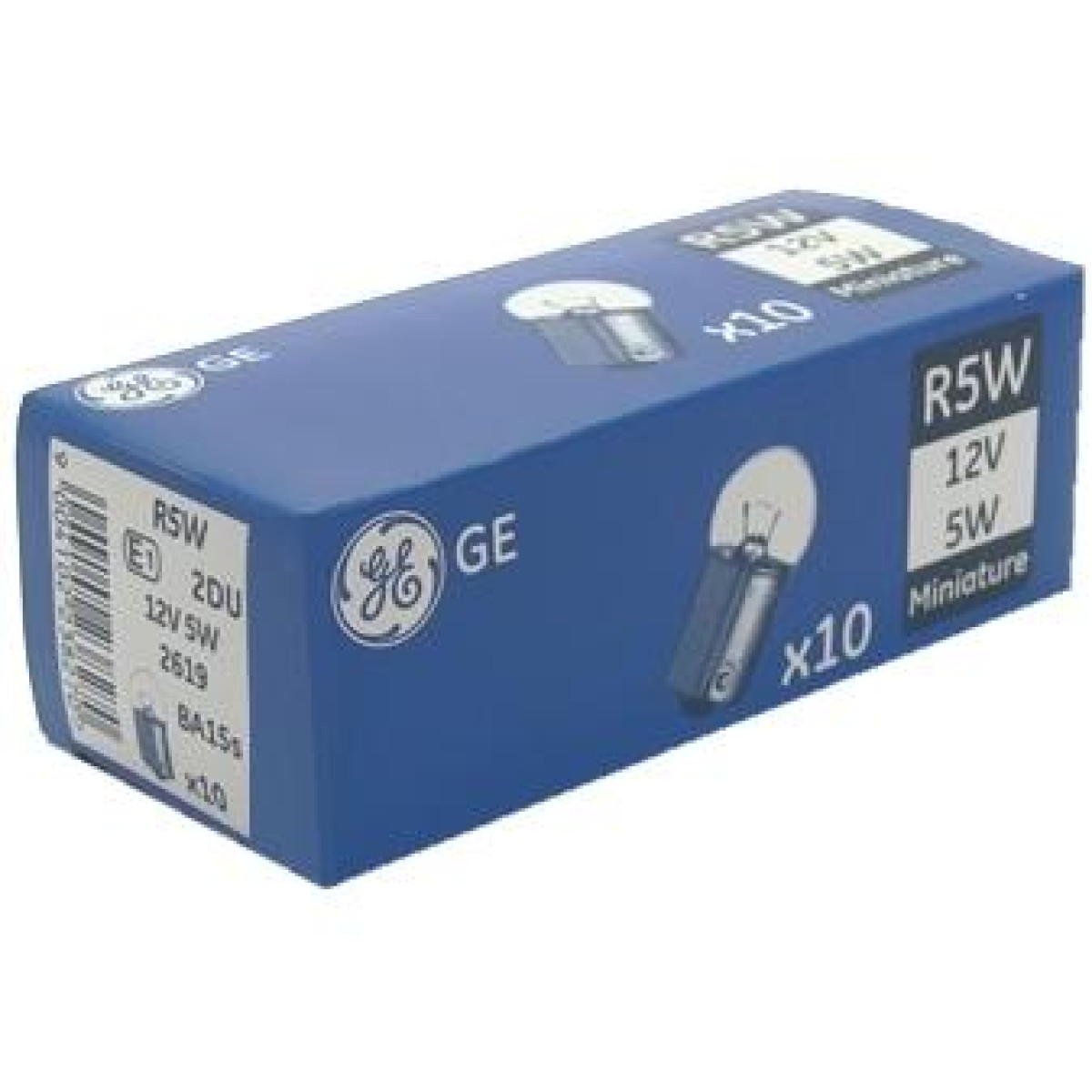 Lemputė 12V 5W BA15s R5W GE 2619 17253 Lemputė 12V 5W BA15s R5W GE 2619 17253