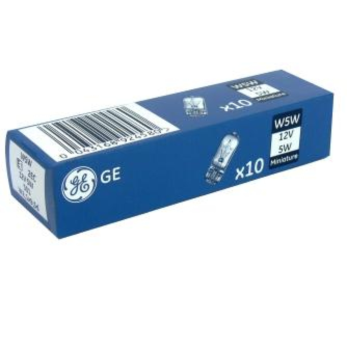 Lemputė 12V 5W W2.1x9.5d W5W be cokolio GE 501 27888 Lemputė 12V 5W W2.1x9.5d W5W be cokolio GE 501 27888