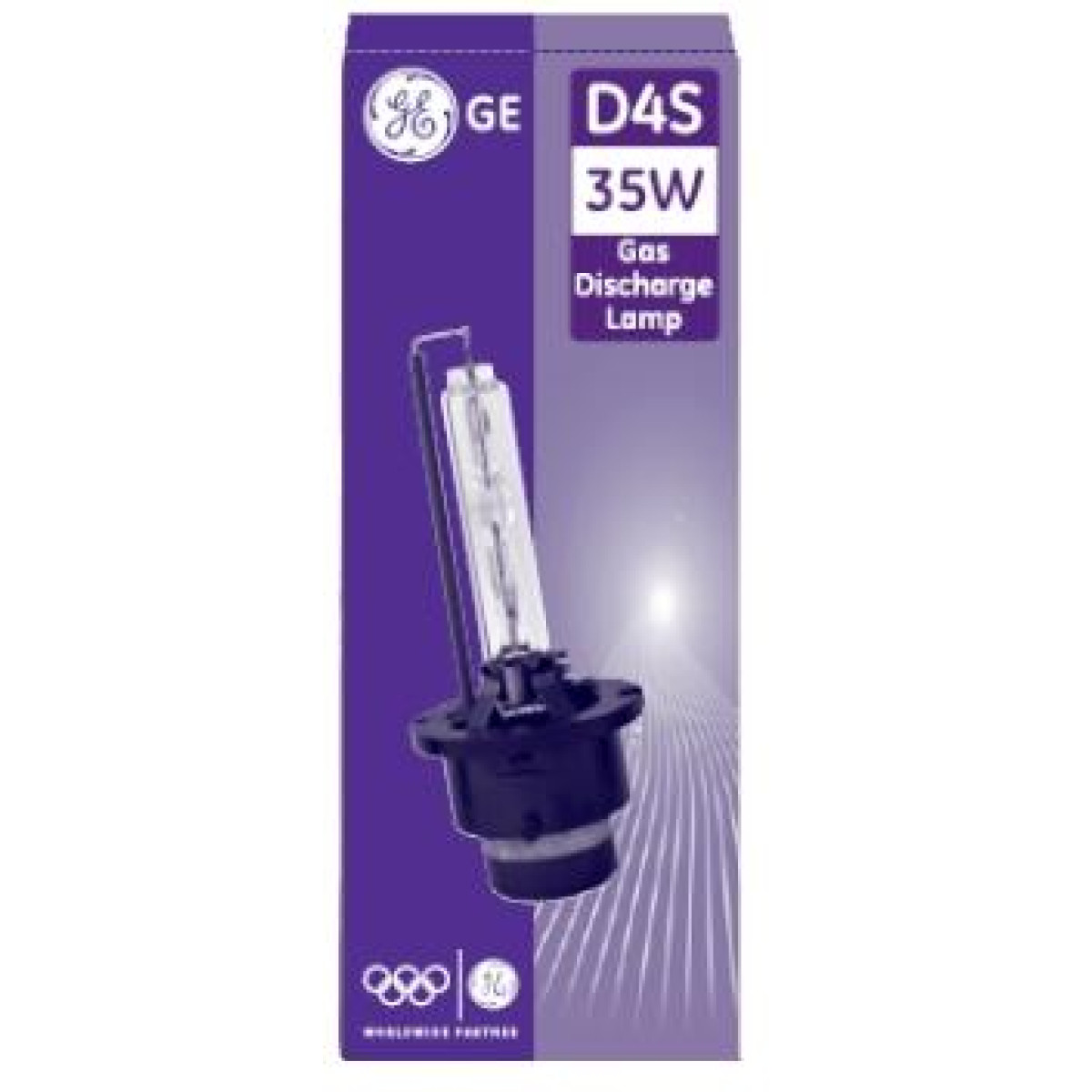 Xenon lemputė D4S 35W 4200K žibintams su lęšiais GE 53670