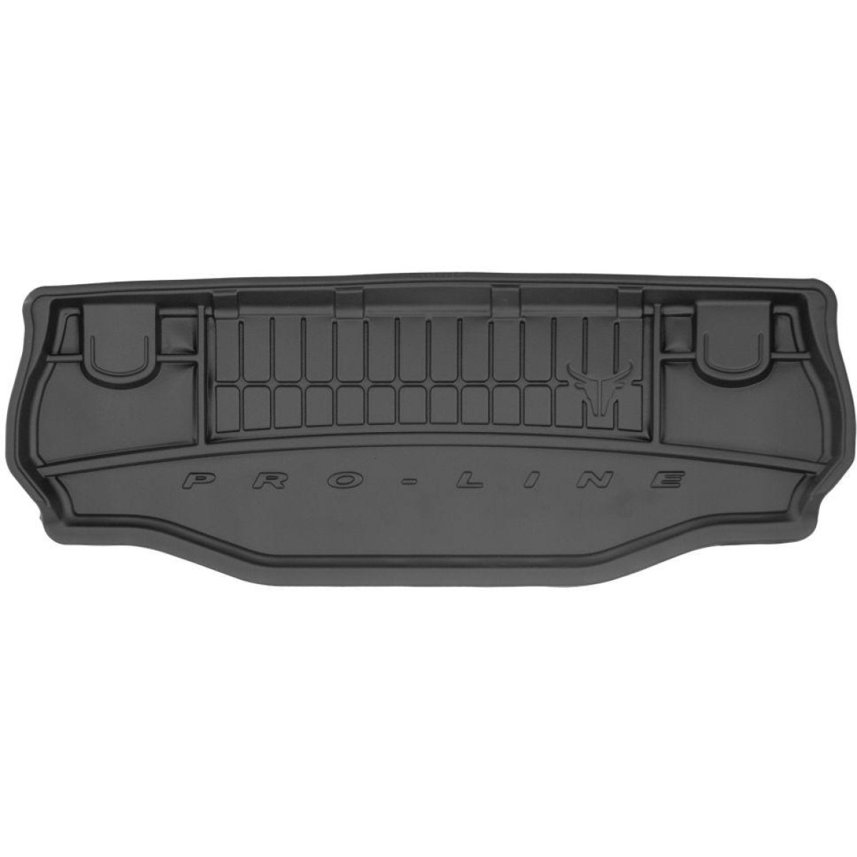 Guminis bagažinės kilimėlis Proline Jeep Wrangler III (JK) 2006-2018m. / behind 2nd row of seats / does not fit unlimited version / paaukštintais kraštais