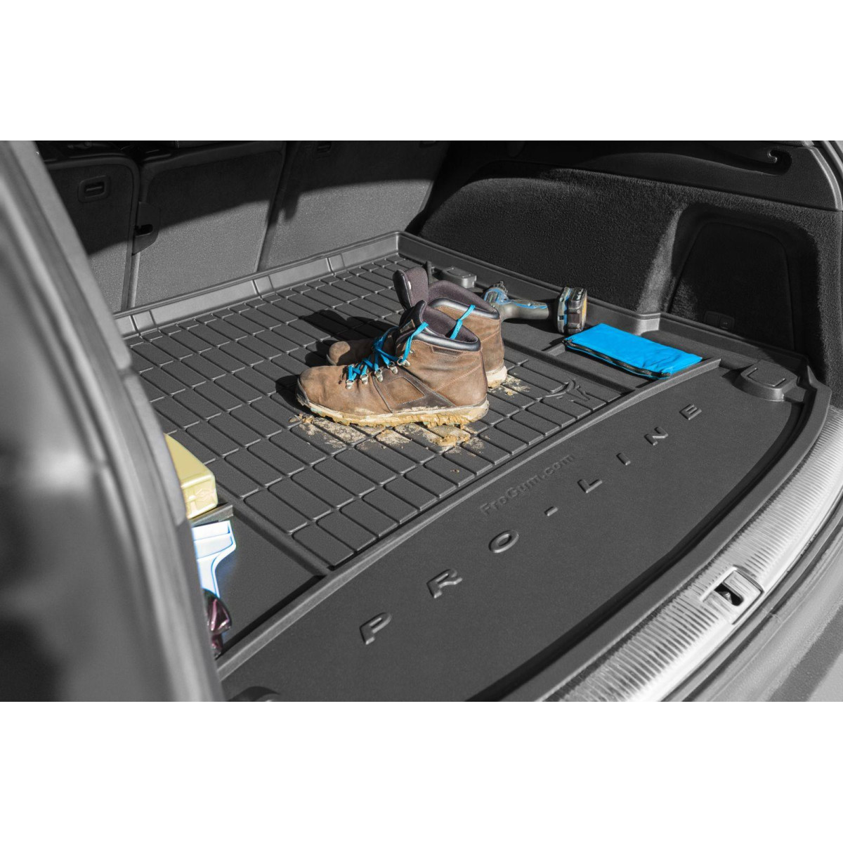 Guminis bagažinės kilimėlis Proline Ford Galaxy 2006-2015m. / 7 vietų / paaukštintais kraštais
