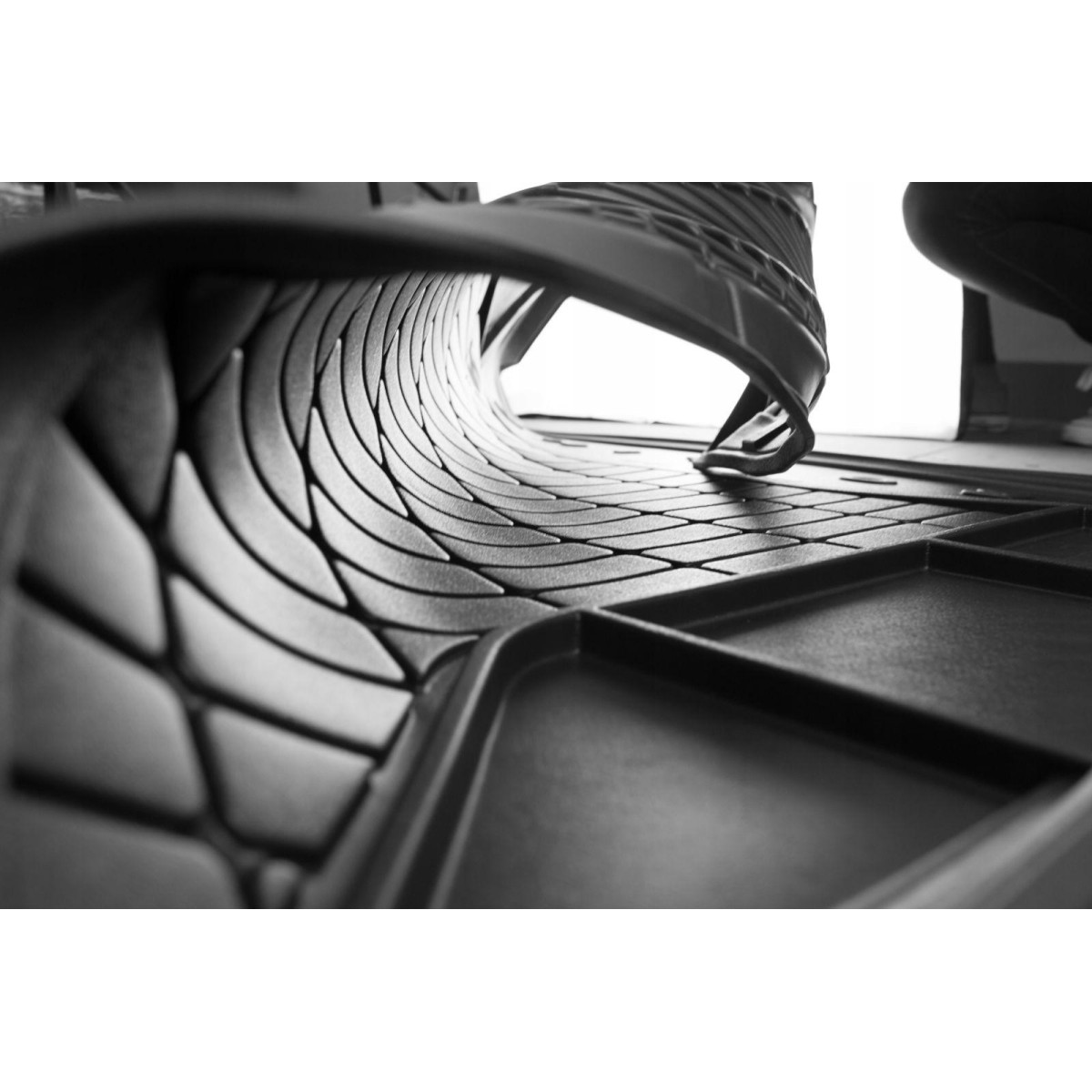 Guminis bagažinės kilimėlis Proline BMW 3 (F34) Gran Turismo nuo 2013m. / paaukštintais kraštais