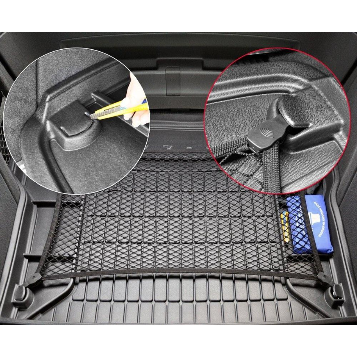 Guminis bagažinės kilimėlis Proline Lexus RX III 450H 2008-2015m. / paaukštintais kraštais