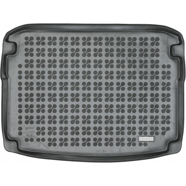 Guminis bagažinės kilimėlis Skoda Karoq nuo 2017m. (versija 2x4, su įrankiu dėže bagažinėje)