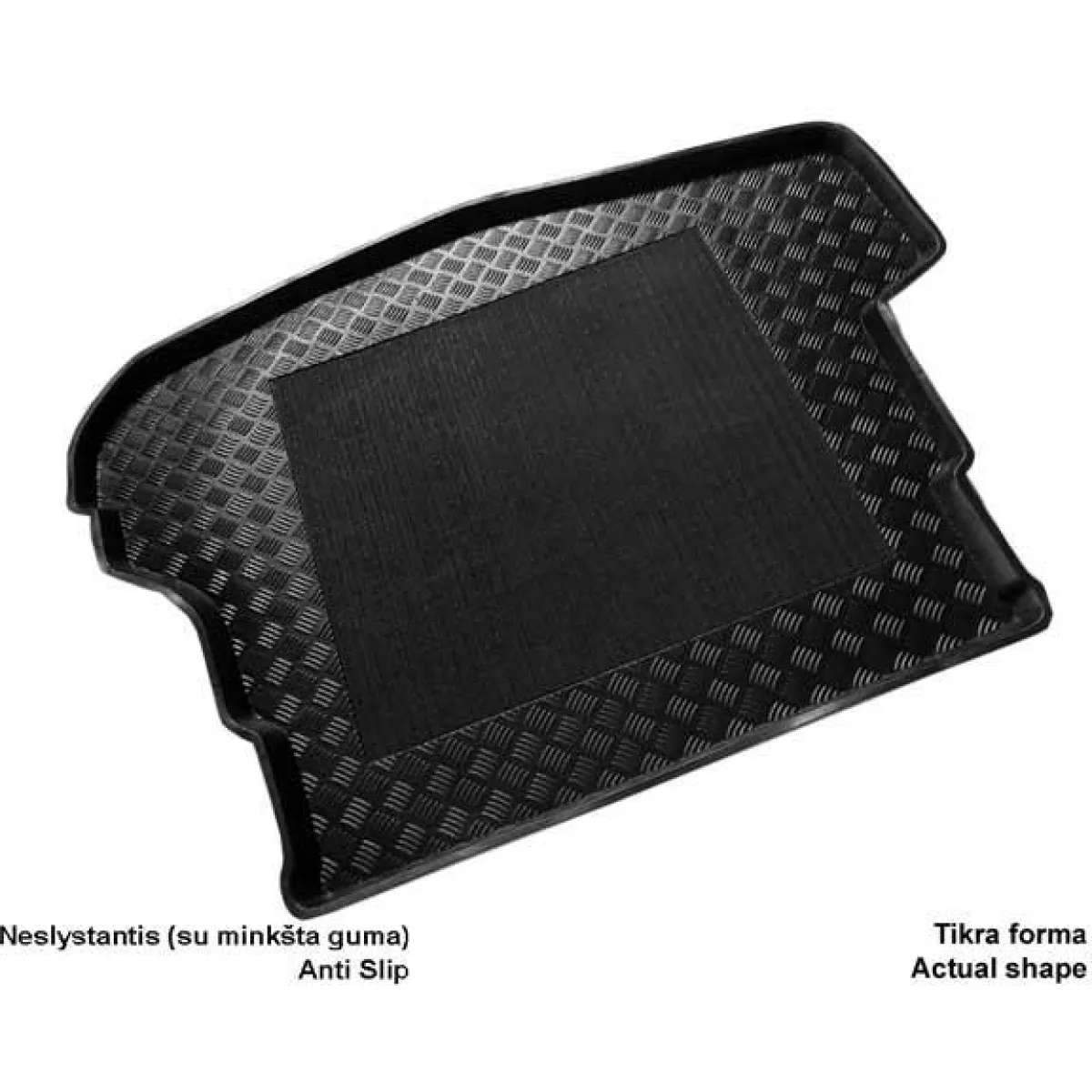 Plastikinis Bagažinės kilimėlis Mazda 6 sedanas 2008-2012m. Plastikinis Bagažinės kilimėlis Mazda 6 sedanas 2008-2012m.