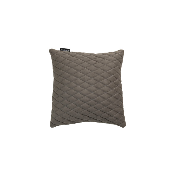 Automobilio pagalvė EVAtech 30x30 cm - juoda / juodos siūlės