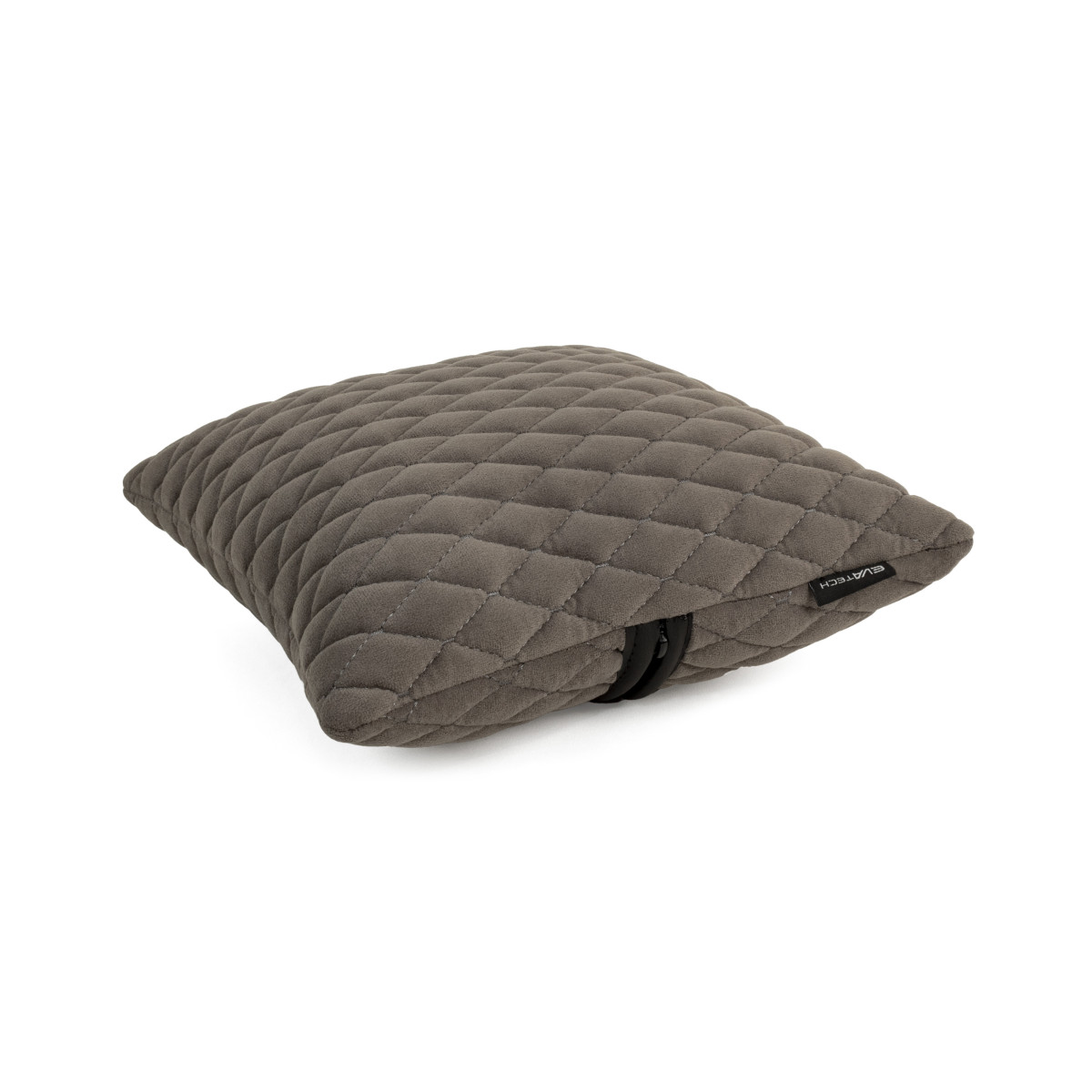 Automobilio pagalvė EVAtech 30x30 cm - juoda / juodos siūlės Automobilio pagalvė EVAtech 30x30 cm - juoda / juodos siūlės