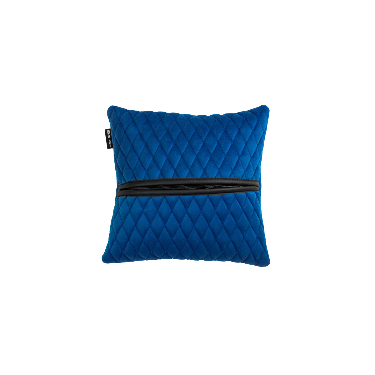 Automobilio pagalvė EVAtech 30x30 cm - mėlyna / mėlynos siūlės Automobilio pagalvė EVAtech 30x30 cm - mėlyna / mėlynos siūlės