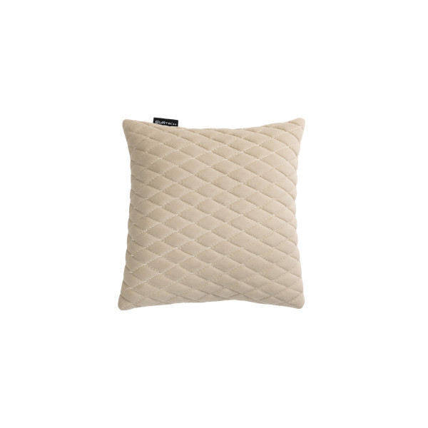 Automobilio pagalvė EVAtech 30x30 cm - smėlio / smėlio siūlės