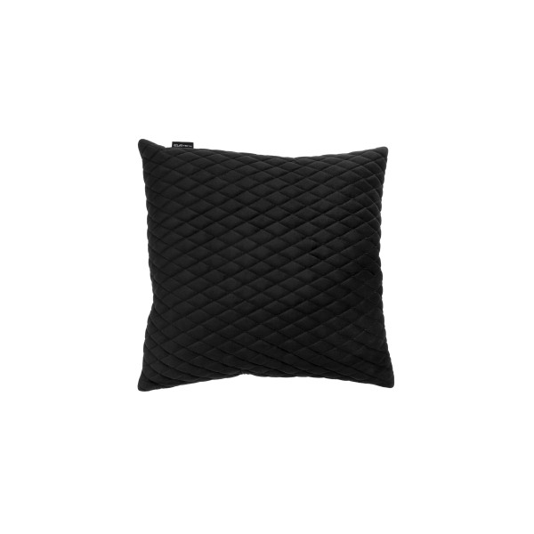 Automobilio pagalvė EVAtech 40x40 cm - juoda / juodos siūlės