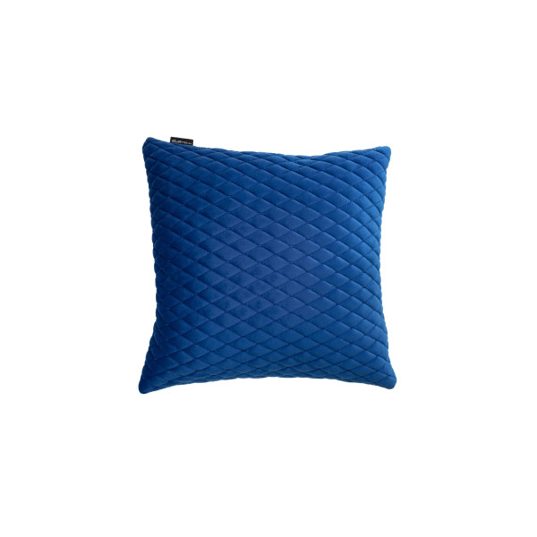 Automobilio pagalvė EVAtech 40x40 cm - mėlyna / mėlynos siūlės