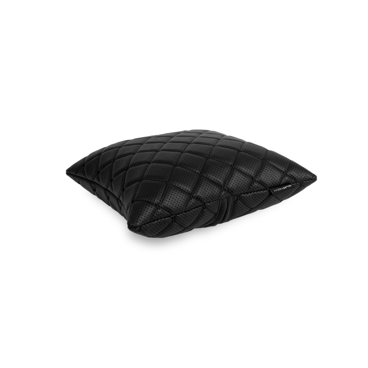 Automobilio pagalvė EVAtech ECO 30x30 cm - juoda / juodos siūlės Automobilio pagalvė EVAtech ECO 30x30 cm - juoda / juodos siūlės