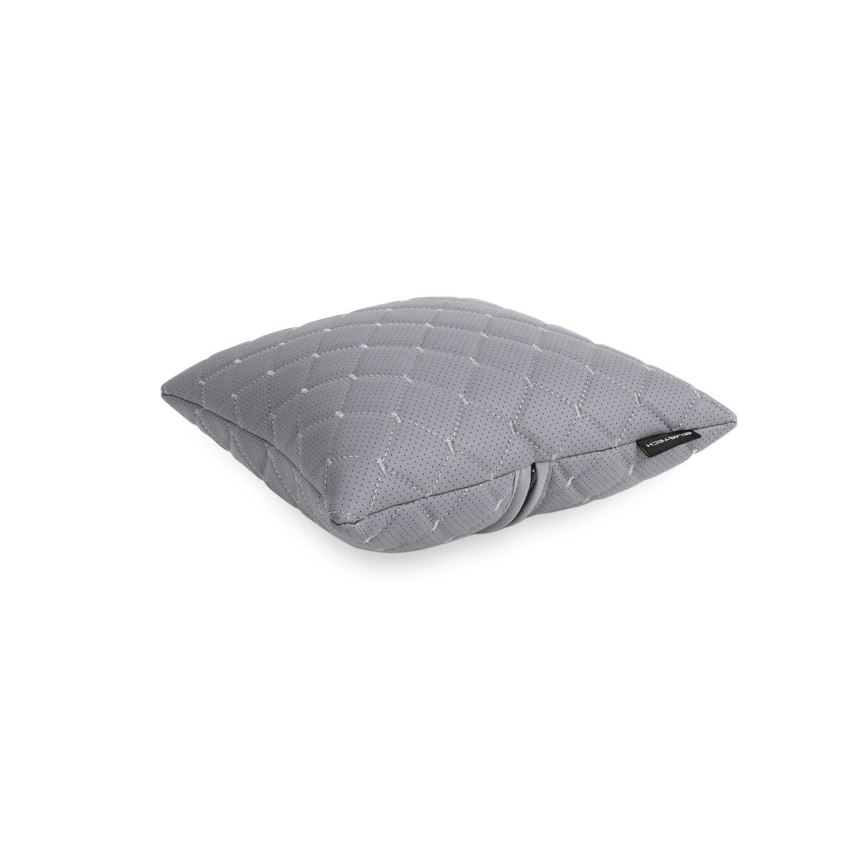Automobilio pagalvė EVAtech ECO 30x30 cm - pilka / pilkos siūlės Automobilio pagalvė EVAtech ECO 30x30 cm - pilka / pilkos siūlės