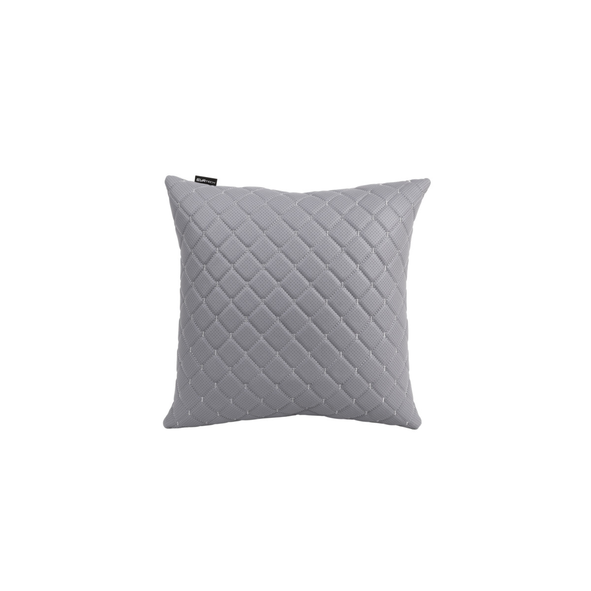 Automobilio pagalvė EVAtech ECO 40x40 cm - pilka / pilkos siūlės Automobilio pagalvė EVAtech ECO 40x40 cm - pilka / pilkos siūlės