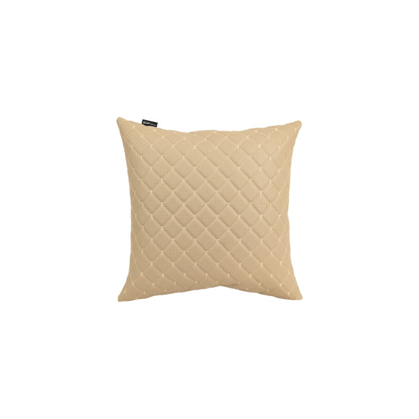 Automobilio pagalvė EVAtech ECO 40x40 cm - smėlio / smėlio siūlės