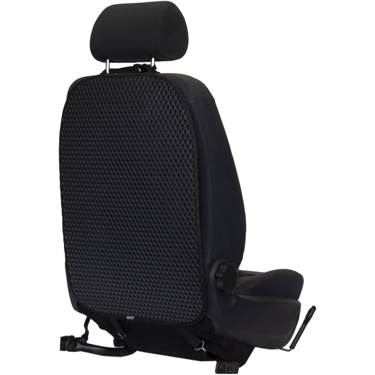 Automobilio sėdynės atlošo apsauga nuo vaikų EVAtech 68x46 cm - juoda / juodi kraštai Automobilio sėdynės atlošo apsauga nuo vaikų EVAtech 68x46 cm - juoda / juodi kraštai