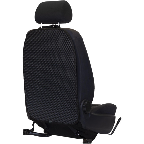Automobilio sėdynės atlošo apsauga nuo vaikų EVAtech 68x46 cm - juoda / juodi kraštai